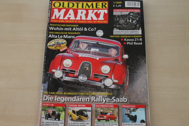 Deckblatt Oldtimer Markt (01/2009)